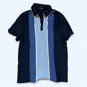Express Men's‎ Blue and Navy Polo-shirts